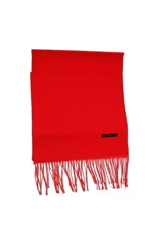 Modazone Men's Red Double-Sided Scarf - 3