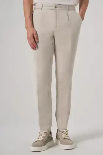 Modazone Men's Stone Trend Slim Fit Elastic Waistband Pants - MORVEN (1)