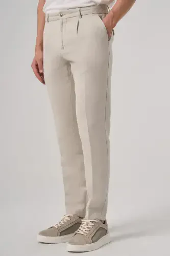 Modazone Men's Stone Trend Slim Fit Elastic Waistband Pants - MORVEN (1)