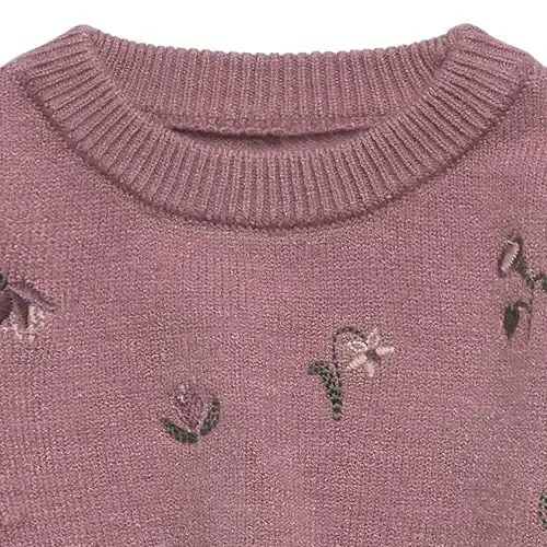 Modern Moments by Gerber Baby Embroidered Sweater Knit Top - 2