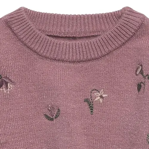 Modern Moments by Gerber Baby Embroidered Sweater Knit Top - 2