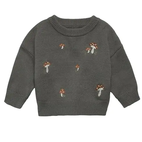 Modern Moments by Gerber Baby Embroidered Sweater Knit Top 