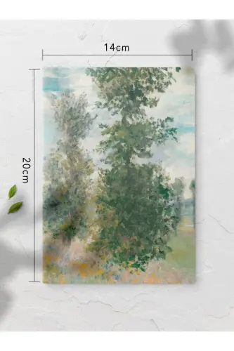 Modern Art Themed Notebook Set - 4 Pieces - 14cm*20cm - 64 Pages - Plain - Art - 6