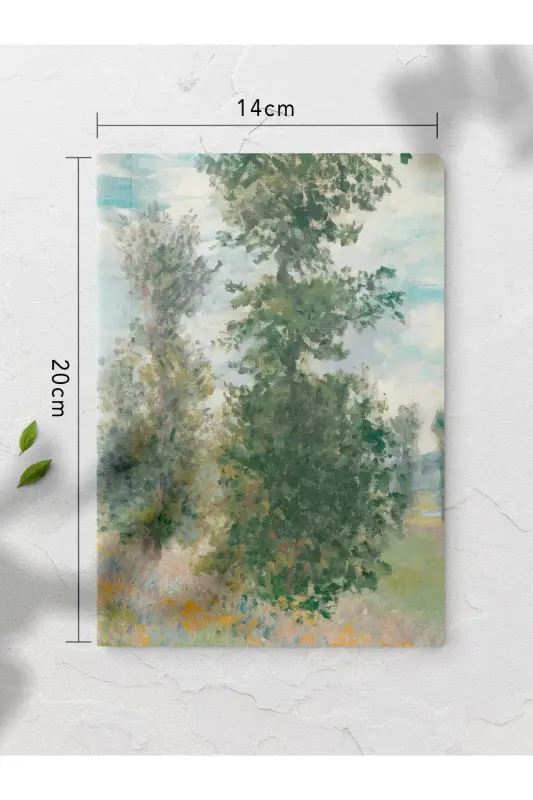 Modern Art Themed Notebook Set - 4 Pieces - 14cm*20cm - 64 Pages - Plain - Art - 6