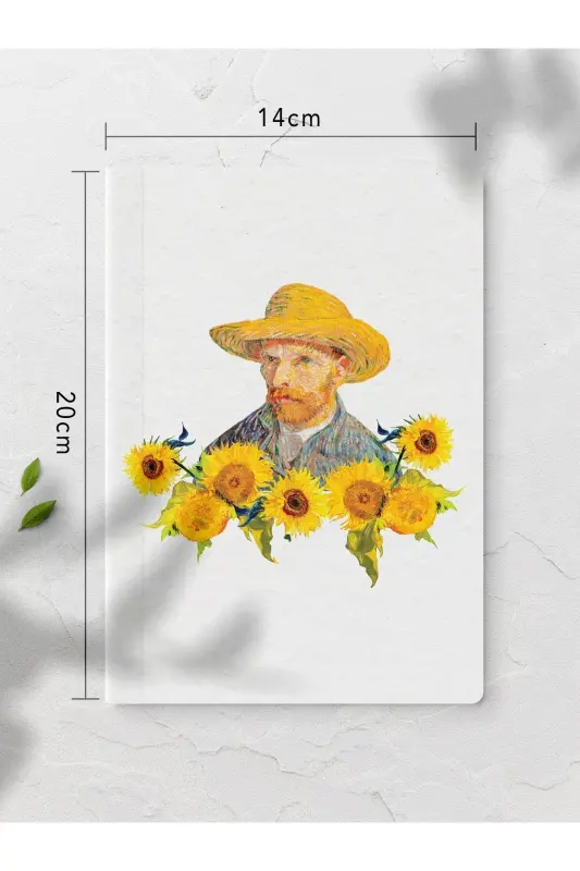 Modern Art Themed Notebook Set - 4 Pieces - 14cm*20cm - 64 Pages - Unlined-Art - 3