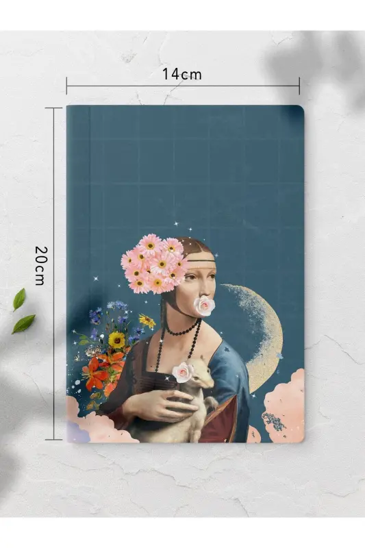 Modern Art Themed Notebook Set - 4 Pieces - 14cm*20cm - 64 Pages - Unlined-Art - 5