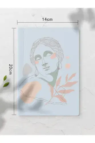 Modern Art Themed Notebook Set - 4 Pieces - 14cm*20cm - 64 Pages - Unlined - Art - 4