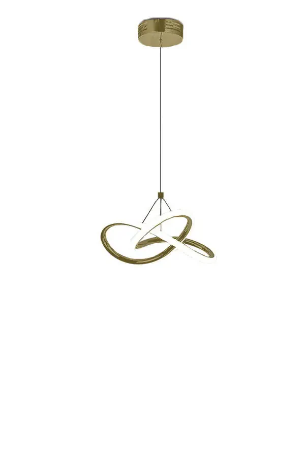 Modern Bolivia Single Vintage Pendant Daylight Led Power Led Living Room Kitchen Room Hallway Led Chandelier - 2