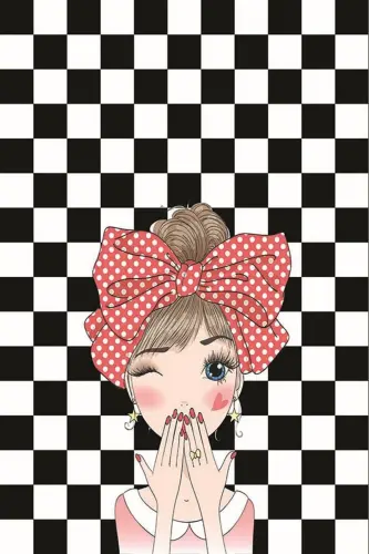 Modern Dijital Baskılı Kaymaztaban Yıkanabilir Genç Kız Odası Halısı-Siyah - PELANGI (1)