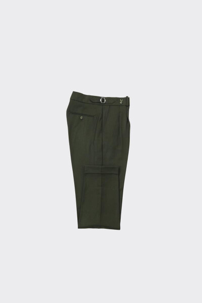 Modern Double Pleated Men's Trousers - 15