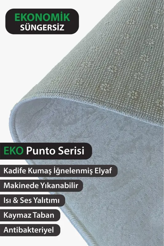 Modern Eco Punto Non-Slip Washable Antibacterial Digital Printing Authentic Circle Carpet-Brown - 2