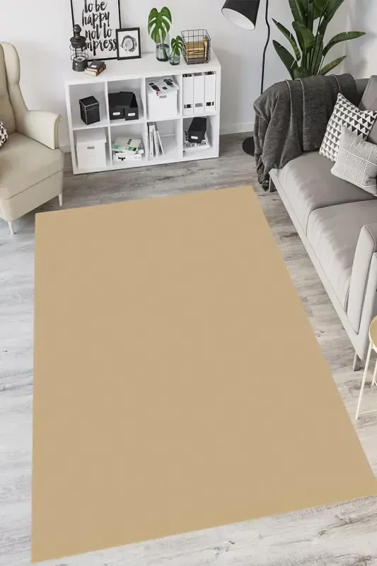 Modern Eco Punto Non-Slip Washable Antibacterial Digital Printing Modern Carpet Runner-COFFEE 1 - MOTTO HALI