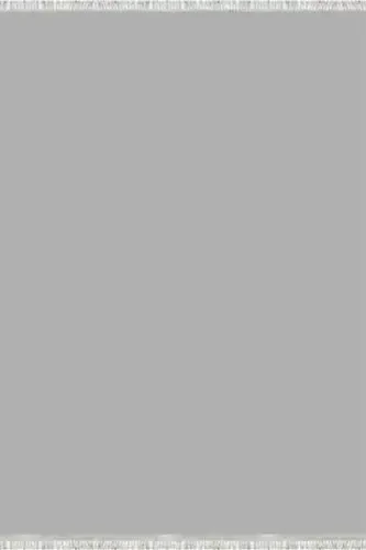 Modern Eko Punto Kaymaz Tabanlı Yıkanabilir Antibakteriyel Dijital Baskı Modern Halı Yolluk-GRİ - 4