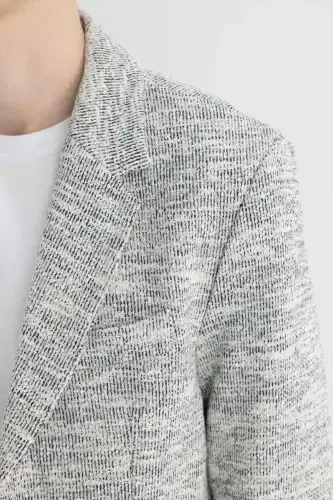 Modern Fit Half-Lined Blazer Jacket C6000AX24SP - 5