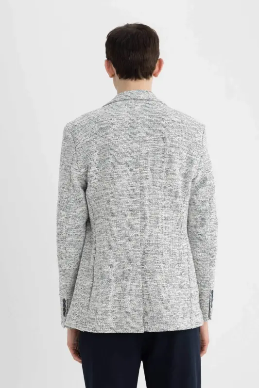 Modern Fit Half-Lined Blazer Jacket C6000AX24SP - 7