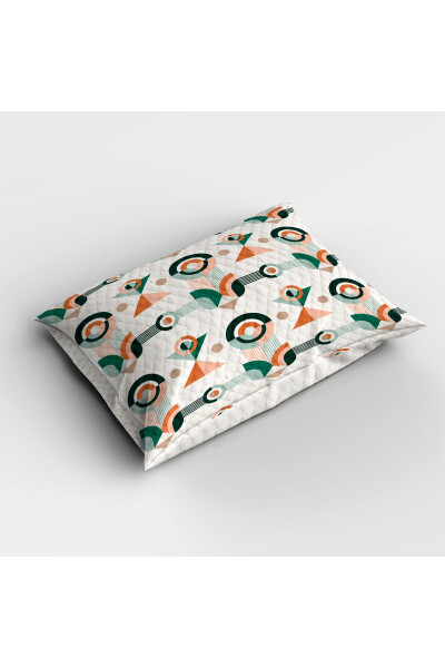 Modern Minimal Pattern Printed Single and Child Blanket Set - 5