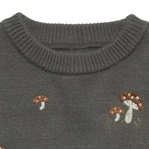 Modern Moments by Gerber Baby Embroidered Sweater Knit Top - MODERN (1)