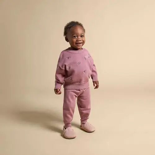 Modern Moments by Gerber Baby Girls Embroidered Sweater Knit Top - MODERN MOMENTS BY GERBER (1)
