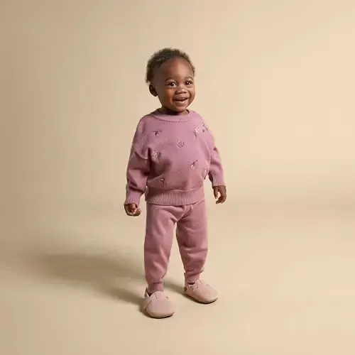 Modern Moments by Gerber Baby kashtado'zli Jumper Trikotaj Tepasi - 4