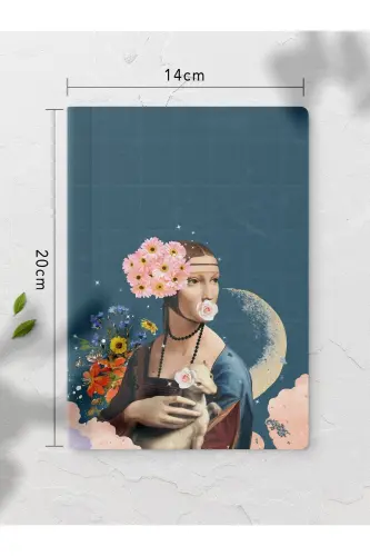 Modern Sanat Temalı Defter Seti - 4 Adet - 14cm*20cm - 64 Sayfa - Çizgisiz-Sanat - 5