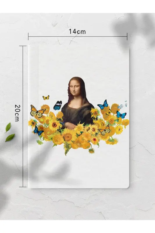 Modern Sanat Temalı Defter Seti - 4 Adet - 14cm*20cm - 64 Sayfa - Çizgisiz-Sanat - 6