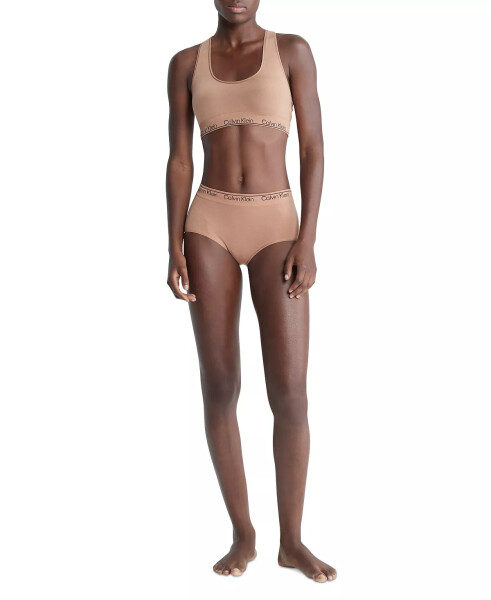 Modern Seamless Naturals Lightly Lined Bralette QF7691 Sandalwood - 3