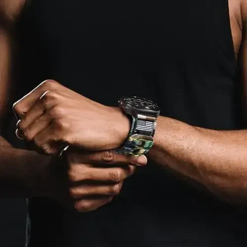 MOFREE Compatible with Samsung Galaxy Watch Ultra 47mm/Ultra 2 (2024/2025) Bands,Rugged Nylon Woven Loop Sport Adjustable Strap Replacement Wristband for Samsung Galaxy Watch Ultra Bands for Men - 6