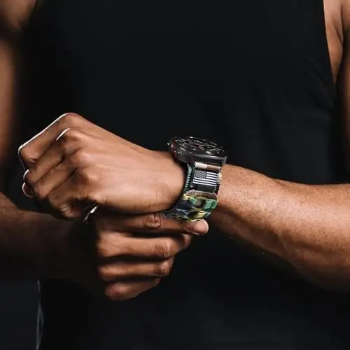MOFREE Samsung Galaxy Watch Ultra 47mm/Ultra 2 (2024/2025) ile Uyumlu Kordonlar, Sağlam Naylon Dokuma Döngü Spor Ayarlanabilir Kayış Değiştirme Erkekler için Samsung Galaxy Watch Ultra Kordonları - 6