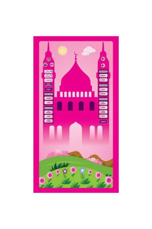 Мой молитвенный коврик для детей - Розовый - 2