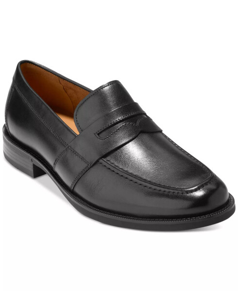 Мокасины мужские Bedford Penny Loafer Черные - 1