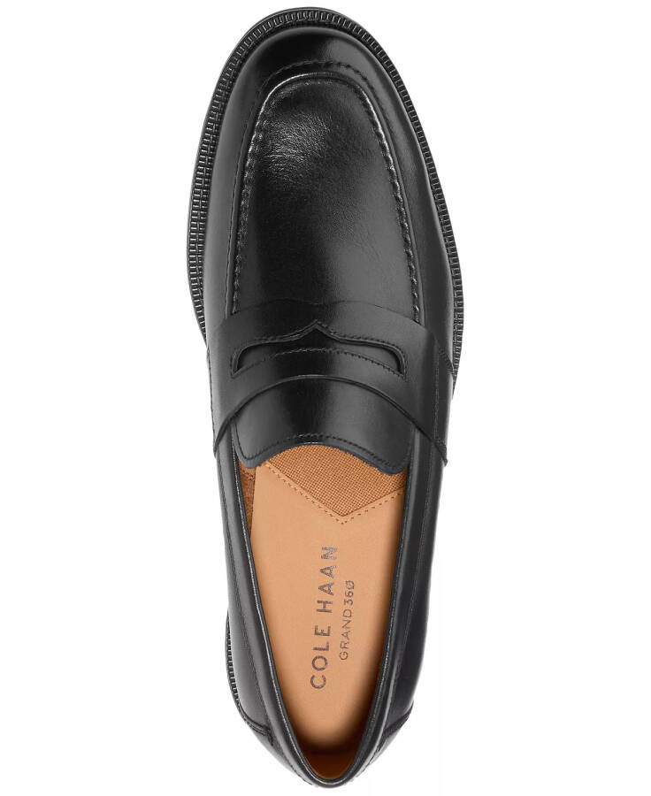 Мокасины мужские Bedford Penny Loafer Черные - 4