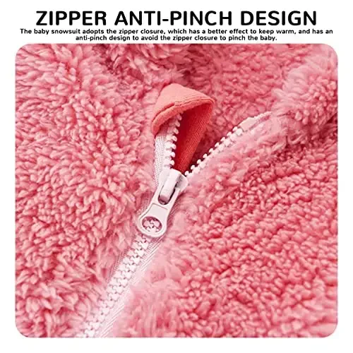 Mokitoni Baby Boy Girl Qor kostyumi Qishki iliq kiyimlar Palto Chaqaloq Kombinezoni Toddler Kiyimi - 4