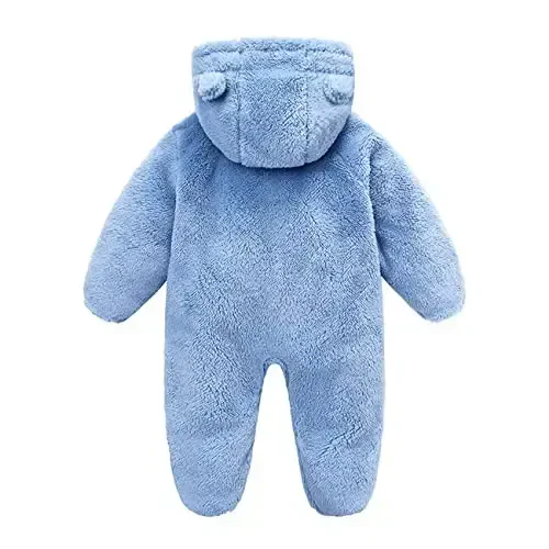 Mokitoni Baby Boy Girl Snowsuit Winter Warm Clothes Coat Infant Jumpsuit Toddler Outfit - Modazone (1)