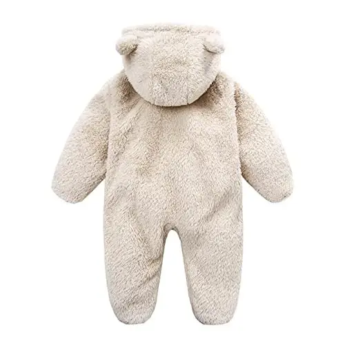 Mokitoni Baby Boy Girl Snowsuit Winter Warm Clothes Coat Infant Jumpsuit Toddler Outfit - 2
