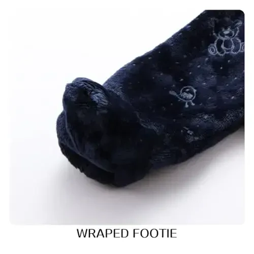 Mokitoni Yangi tug'ilgan chaqaloq o'g'il bolalar qor kostyumi kombinezoni Chaqaloqlar uchun issiq kiyimlar Bolalar ayiq paltosi - 5