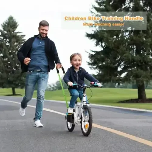 MOLI DEE Children Cycling Bike Safety Trainer Handle Balance Push Bar - 2