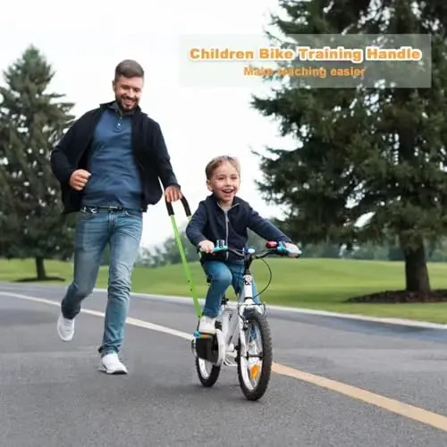 MOLI DEE Children Cycling Bike Safety Trainer Handle Balance Push Bar - 2