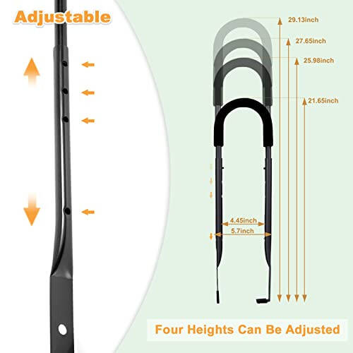 MOLI DEE Children Cycling Bike Safety Trainer Handle Balance Push Bar - 4