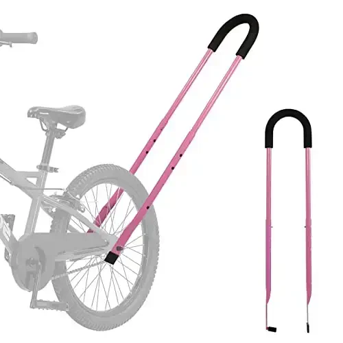 MOLI DEE Children Cycling Bike Safety Trainer Handle Balance Push Bar 