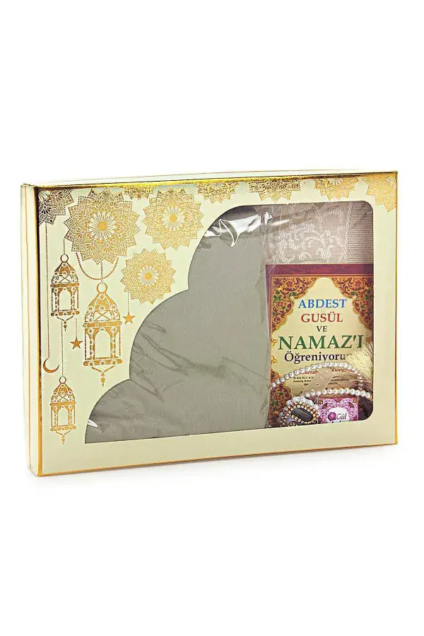 Молитвенное платье для женщин с прикрепленным платком и молнией - 2