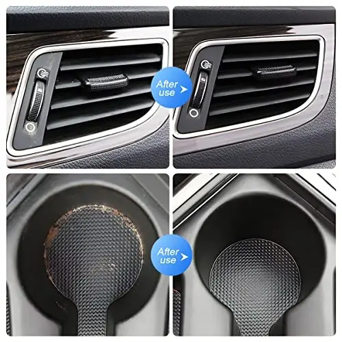 Moly Magnolia avtomobillar uchun tozalovchi gel, avto detallar uchun asboblar, avtomobil interyerini tozalash uchun shpaklyovka, chang tozalash balchigi, shpaklyovka kompyuter noutbuk planshet havo teshiklari kamera uchun klaviatura tozalagich (binafsha) - 5