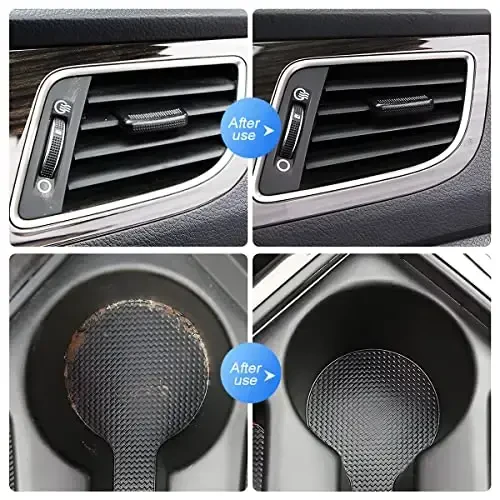 Moly Magnolia Cleaning Gel avtomobil, avto detallari uchun balchiq, shpaklyovka tozalash changni olib tashlash, yumshoq yopishtiruvchi tozalash vositalari to'plami, avtomobil ichki qismlari havo teshiklari, klaviatura, kompyuter, noutbuklar uchun universal (apelsin) - 6