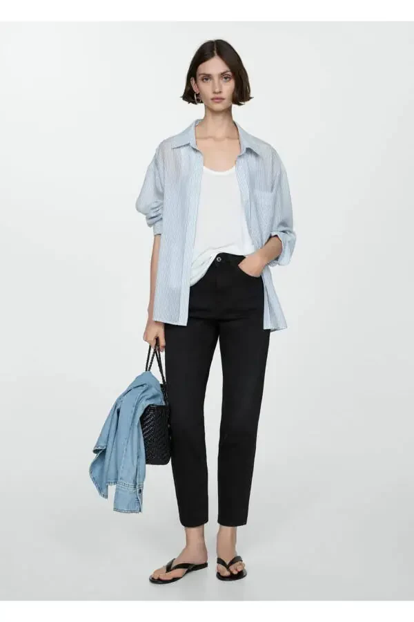 Mom Comfort High Waist Jean - 5