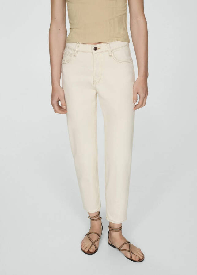 Mom comfort high waisted jeans - 11