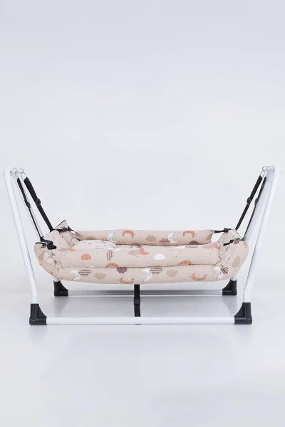 Mom Side Hammock Luxurious Cotton Fabric Wipe-Clean Hammock - 1