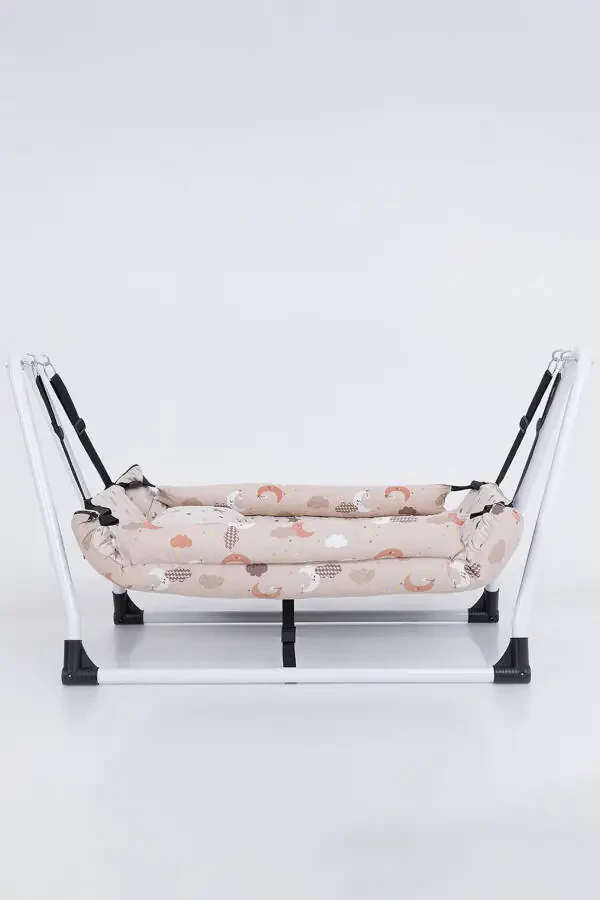 Mom Side Hammock Luxurious Cotton Fabric Wipe-Clean Hammock - 1