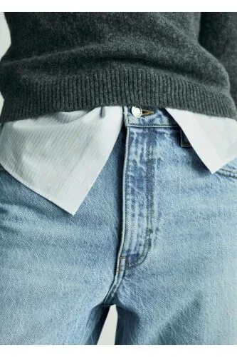 Mom2000 High Waisted Mom Jean Pants - 1