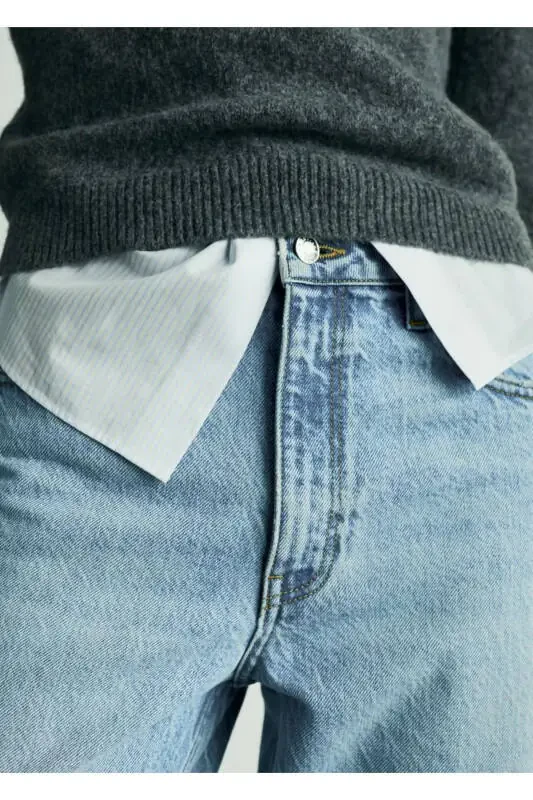 Mom2000 High Waisted Mom Jean Pants - 1