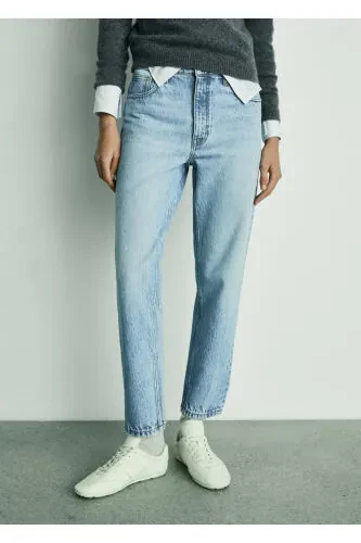 Mom2000 High Waisted Mom Jean Pants - 2