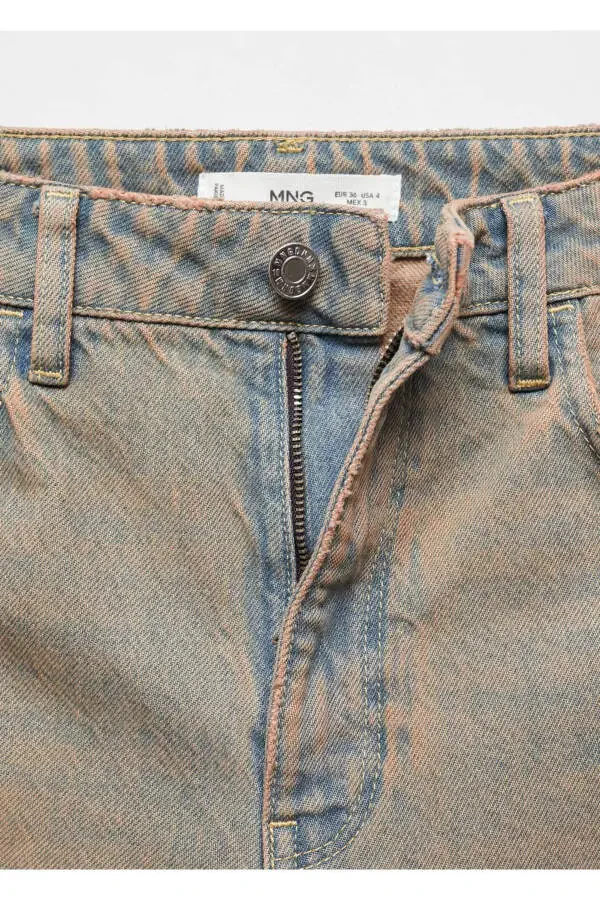 Mom2000 High Waisted Mom Jean Pants - 7